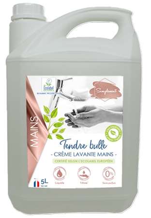 Image de TENDRE BULLE Crème lavante Mains Sans Parfum Bébé - Bidon 5L