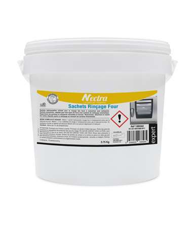 Image de Sachets rinçage four - Seau 75 sachets
