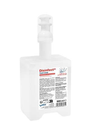 Image de Savon mousse désinfectant DISINFECT+ - Colis 4x900ml