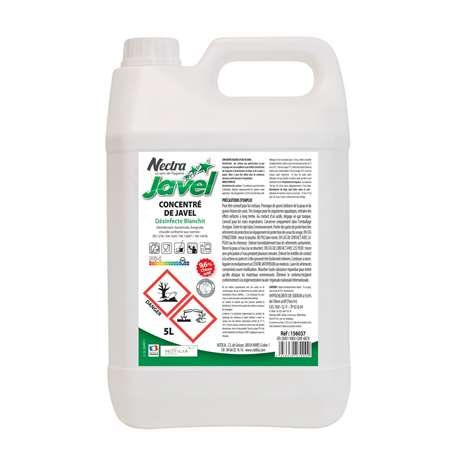 Image de Javel Concentrée 9.6% Bidon 5L