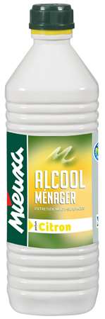 Image de ALCOOL MENAGER CITRON  95°  1 L