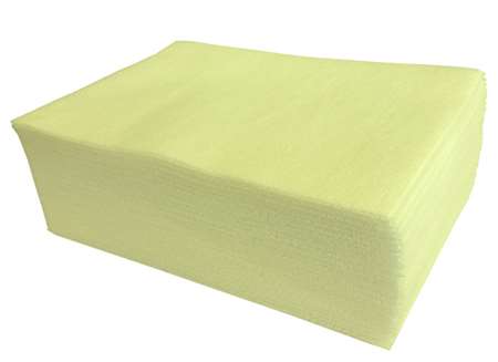 Image de Lavettes Nontissé Microtex super JAUNE - Paquet 25
