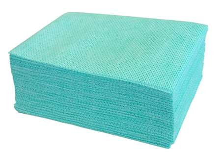 Image de Lavettes Nontissé Microtex super VERTE - Paquet 25