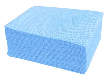 Image de Lavettes Nontissé Microtex super BLEU - Paquet 25