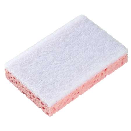 Image de Tamponge BLANC/ROSE Sponrex 31 130x84x28mm - Paquet de 10