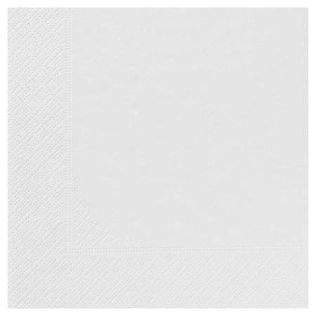 Image de Serviettes Ouate 33x33cm BLANCHE 2P - Colis de 1200