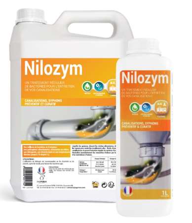 Image de NILOZYM Déboucheur canalisation (bactéries et d'enzymes) 1L