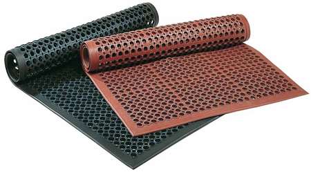 Image de Caillebotis bords bisautés noir Caoutch 91x152 ep14mm