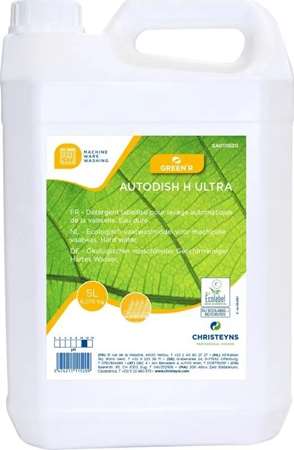 Image de GREEN'R AUTODISH H ULTRA Détergent Lavage auto - Bidon 5L