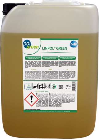 Image de LINPOL GREEN Savon naturel protecteur sols durs - Bidon 10L