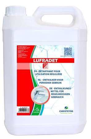 Image de LUFRADET détartrant liquide - Bidon de 5L