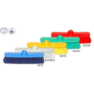 Image de Balai alimentaire BLEU Polyester PBT souple 290xH55mm