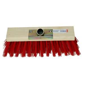Image de Balais cantonnier 31cm Vinyle rouge (Monture bois)