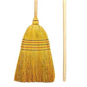 Image de Balai paille de riz 5 fils (Poire roulée)