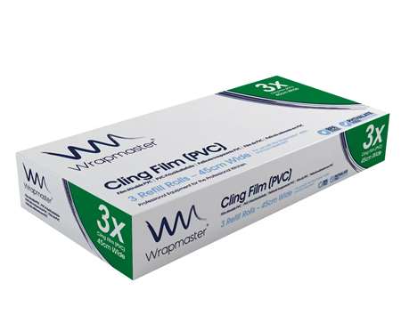 Image de FILM ALIMENTAIRE Wrapmaster 45 CM x 300 M Colis de 3