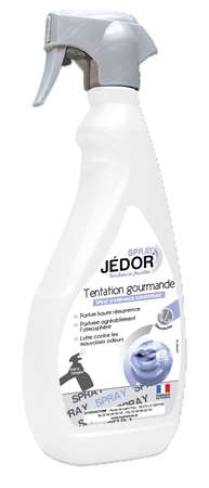 Image de Surodorant JEDOR Spray - Tentation gourmande - 500ml