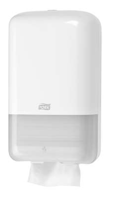 Image de Tork Distributeur pour Papier toilette feuilles T3 Blanc