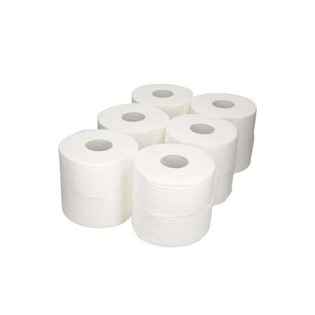 Image de Papier toilette MINI JUMBO BLANC 2P T2 - 12 Rlx x 170m