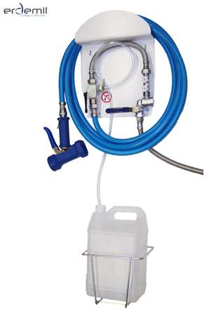 Image de Centrale simplifiée DC + PIST + SUPPORT BIDON 5L + TUYAU 15M