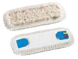 Image de Frange coton poches, languette, oeillets 40cm