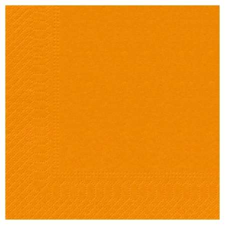 Image de Serviettes 20x20cm OUATE MANDARINE - Colis de 1800