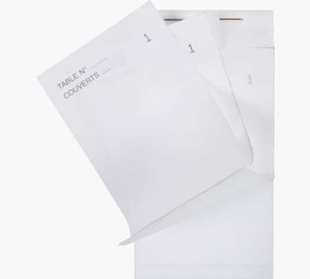 Image de BLOC TRIPLI Maître d' hotel  80x150 ( 50/3 ) Paquet de 10