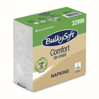 Image de Serviettes 30x30 1P BLANC - Colis de 4000