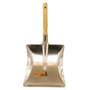 Image de Pelle métal zingué manche bois brut et trou suspension