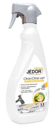 Image de Surodorant JEDOR Spray - Citron/Citron Vert - 500ml
