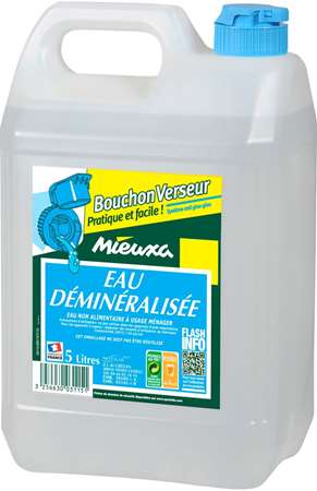 Image de Eau déminéralisée - Bidon 5L