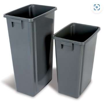 Image de COLLECTEUR TRI sélectif 80L sans couvercle