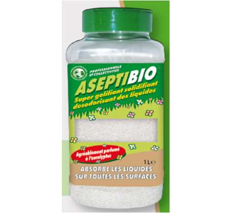 Image de ASEPTIBIO Gélifiant, Absorbant, Solidifiant 1L