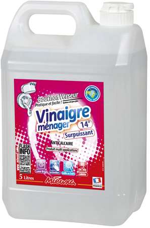 Image de Vinaigre menager 14° - Bidon 5L