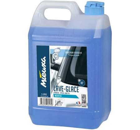 Image de Lave-glace -10°C 4 saisons menthe - Bidon 5L