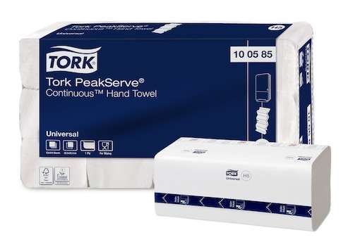 Image de PeakServe® Essuie-mains uni continus 1p H5 - 22x20 - 12x410f