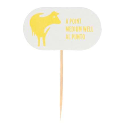 Image de FOOD MARKERS Carton 8 CM A Point Paquet de 100