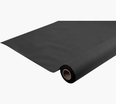 Image de Nappe en rouleau non tissé AIRLAID 50x1,2m NOIR