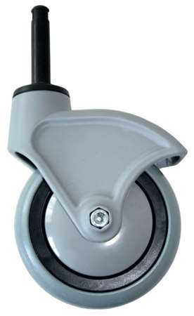 Image de Roue en caoutchouc ø 125 mm pour chariots Morgan, sans frein