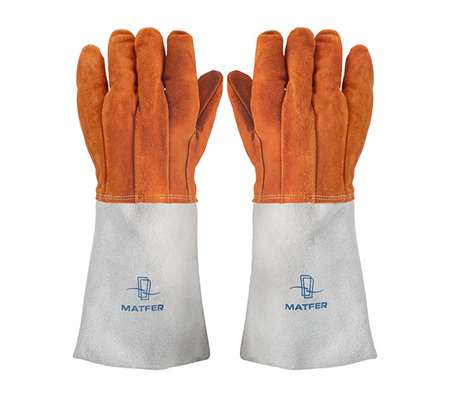 Image de Gants en cuir de protection contre la chaleur G.M - La paire