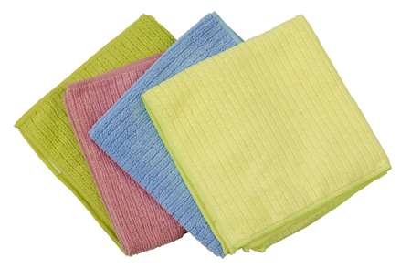 Image de Lavette carré microfibre 250g/m² 38x38 verte