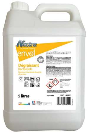 Image de Dégraissant bactéricide ENVOL ESSENTIEL - Bidon 5L