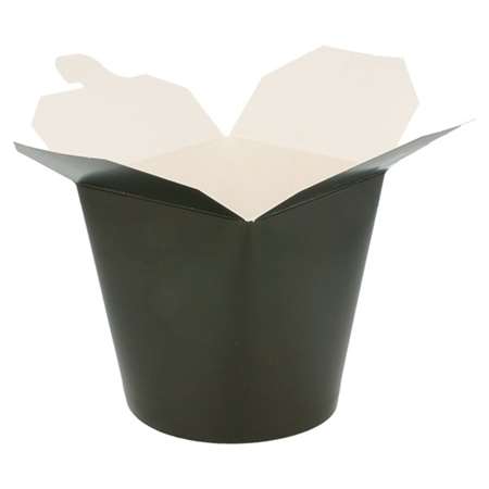 Image de Récipiant multiusage Noir Ø8x9cm 480ml - Paquet 50