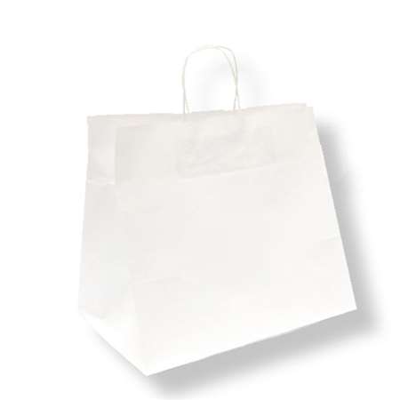 Image de Sacs SOS traiteur BLANC 32+21x28,5cm - Pack de 250