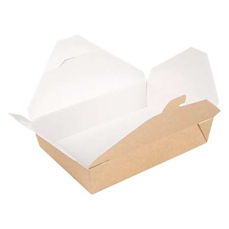 Image de Boite Américaine µ onde Natural ondulé 1470ml -Sachet de 50