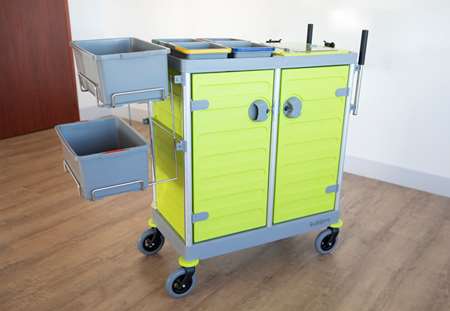 Image de Chariot KUBI 2.1 PRO GRANDE CAPACITE double porte