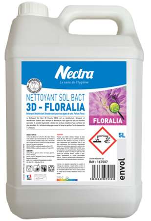 Image de NETTOYANT SOL 3D FLORALIA Essentiel - Bidon 5 L