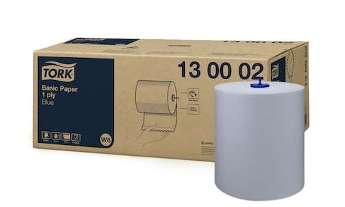 Image de Papier Basic 1 pli BLEU W6 - 19,5cm - Colis 6x250m