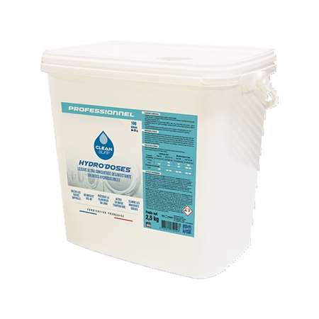 Image de Lessive - Clean'Surf® HYDRO'DOSES- Seau 100x25gr