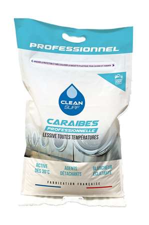 Image de Lessive Clean'Surf® CARAIBES spéciale CHR - Sac 10KG