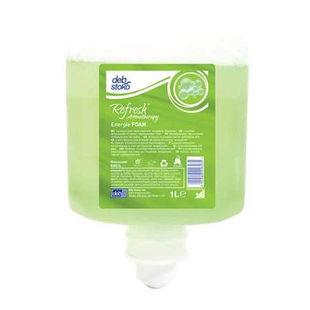 Image de Mousse lavante douce mains & corps Energie FOAM - Colis 6x1L